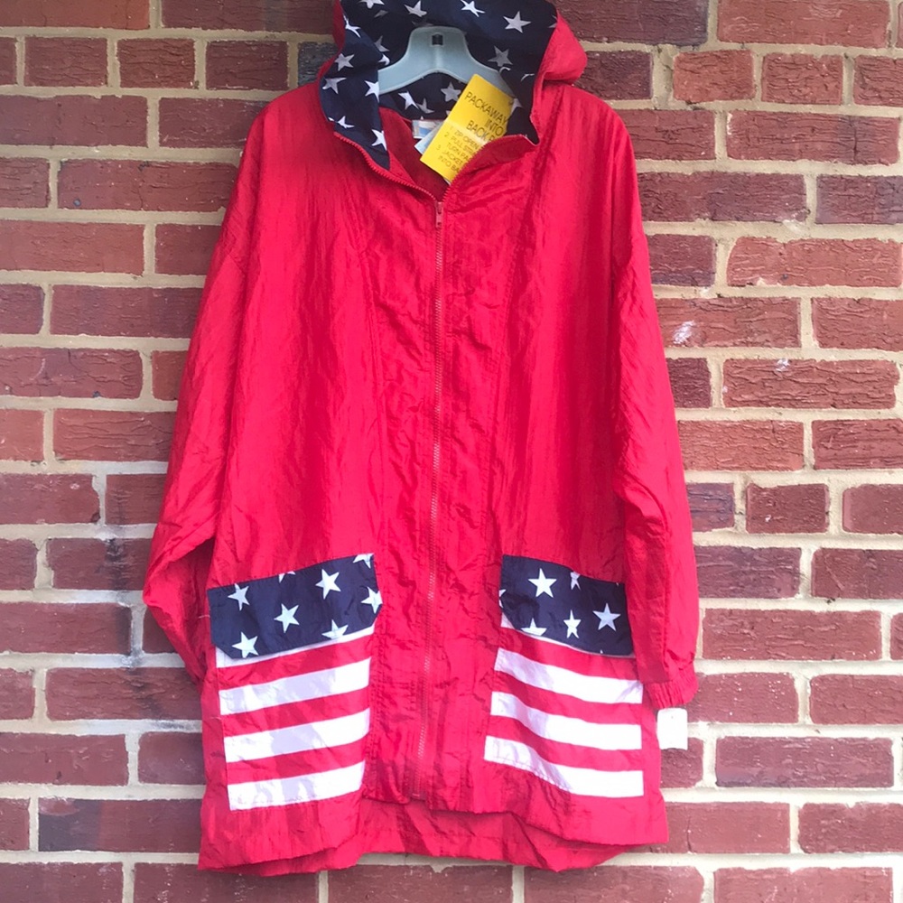 Solare Sporta sz L Packable windbreaker jacket